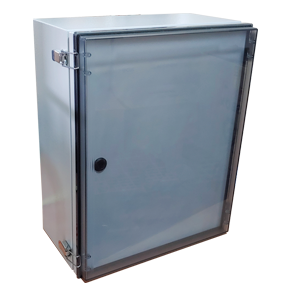 플라스틱 투명커버 이중도어 방수함 AC-P